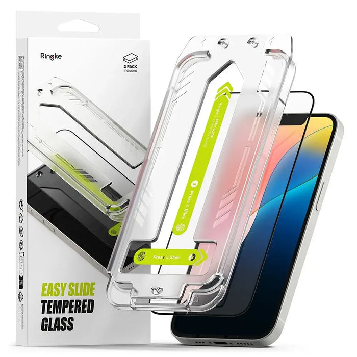 Ringke Easy Slide Tempered Glass 2 пакета за iPhone 13 / 13