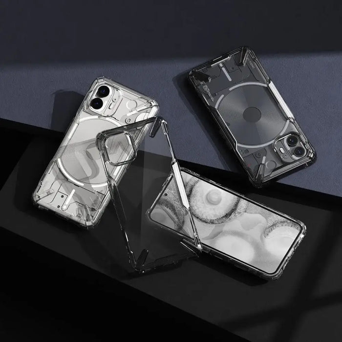 Ringke Fusion X Case for Nothing Phone 2 - Smoke Black