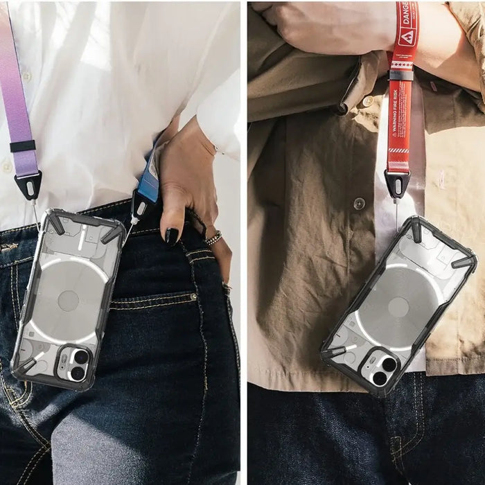 Ringke Fusion X Case for Nothing Phone 2 - Smoke Black