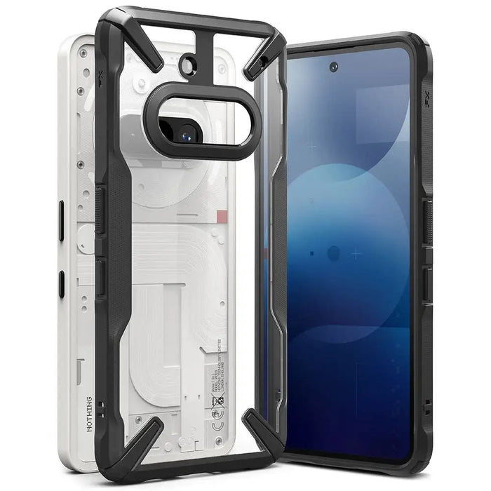 Ringke Fusion X Case for Nothing Phone 3A - черен