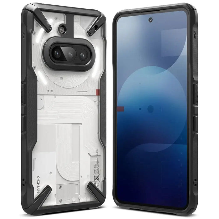 Ringke Fusion X Case for Nothing Phone 3A - черен