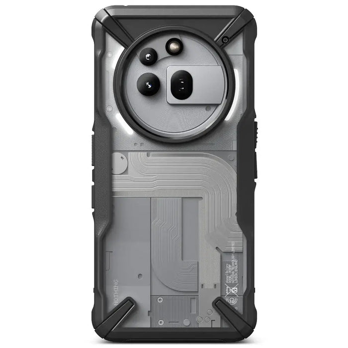Ringke Fusion X Case for Nothing Phone 3A Pro - черен