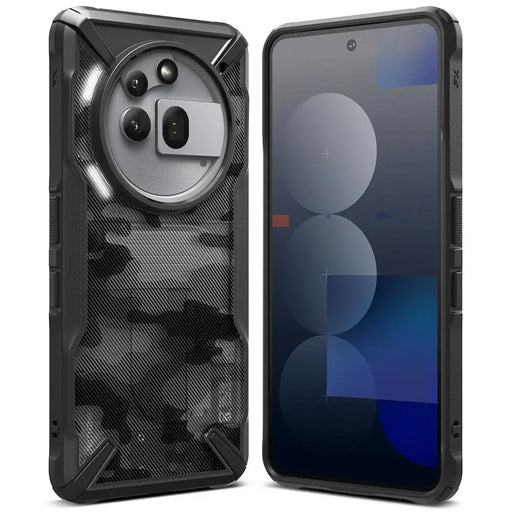 Ringke Fusion X Case for Nothing Phone 3A Pro Clear Grey