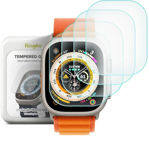 Ringke ID FC Glass 4 пакета закалено стъкло за Apple Watch