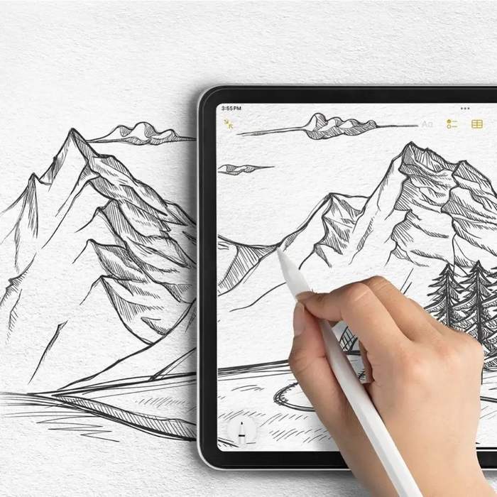 Ringke Paper Touch Защитно фолио от 2 пакета за iPad Pro