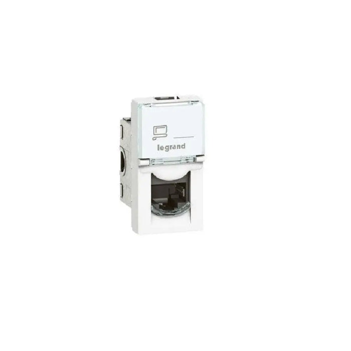 RJ-45 Cat 5e UTP 1 МОД. MOSAIC LEGRAND - БЯЛ