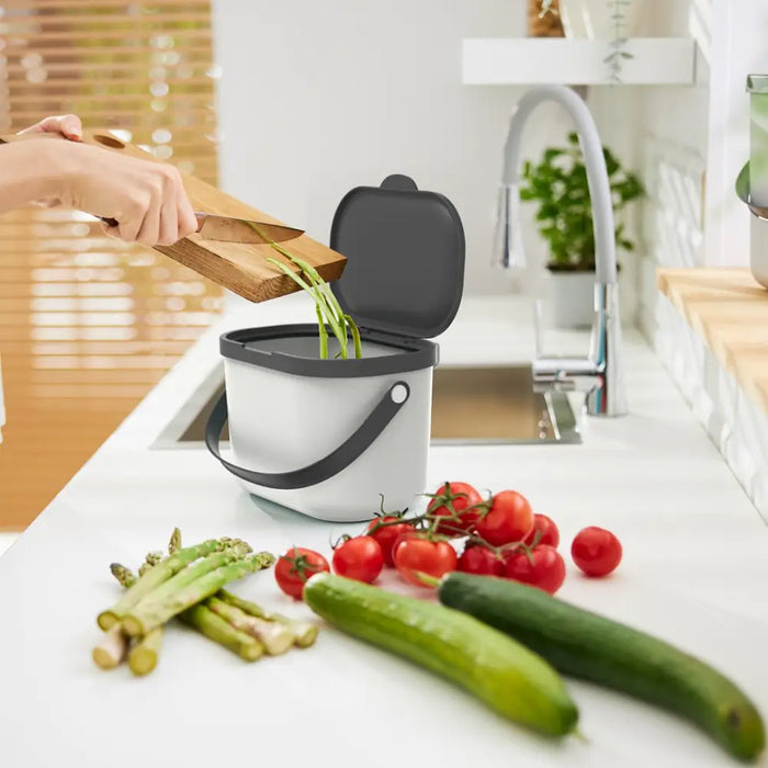 ROTHO Albula White - контейнер за сортиране на отпадъци