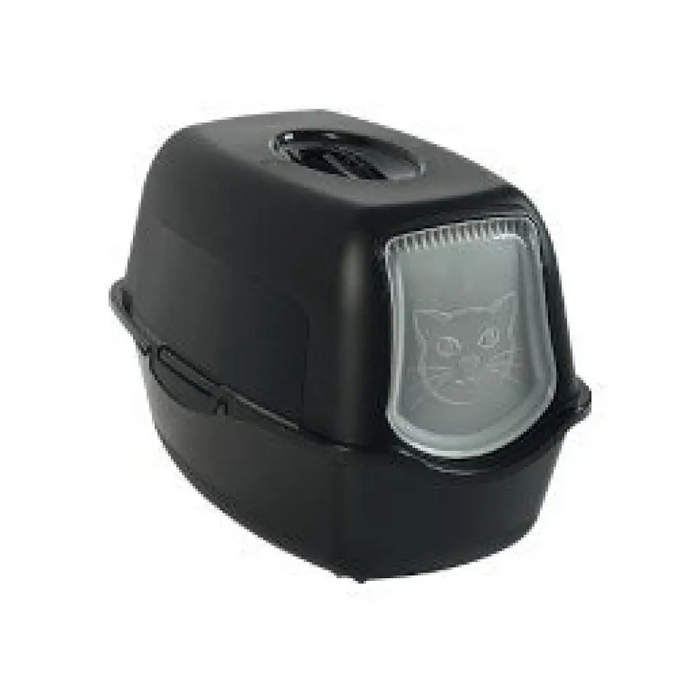 ROTHO Bailey Hooded кутия за отпадъци Черна