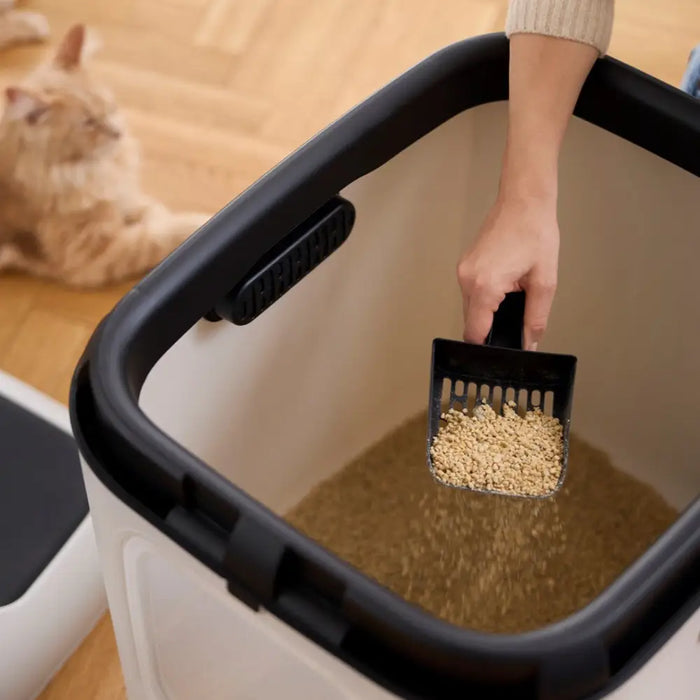 ROTHO Biala XL бяла котешка тоалетна