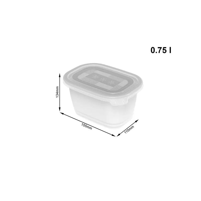 ROTHO Freeze - фризер контейнер - 4х750мл