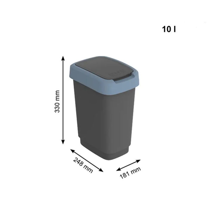 ROTHO Twist Blue - кош за боклук – 10л