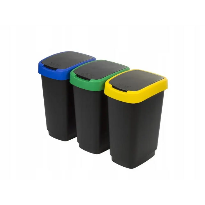 ROTHO Twist - кошче за боклук - 3 х 25л