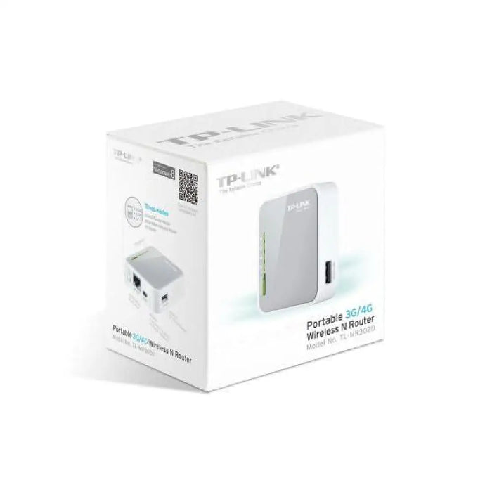 Рутер TP-LINK TL-MR3020 N300 802.11n/150Mbps LAN/WAN бял