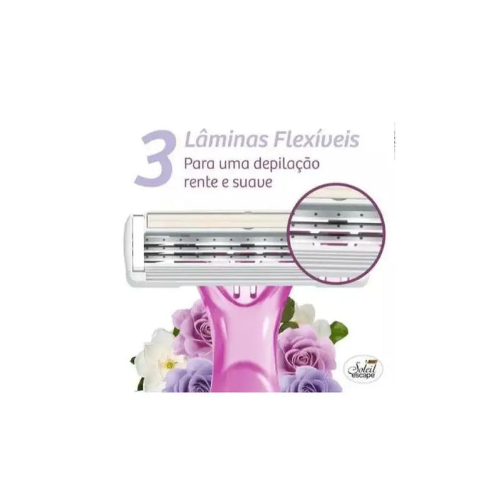 САМОБРЪСНАЧКА SOLEIL ESCAPE 3 МОМ.СЪЛЗА/РОЗА БЛ3 BIC