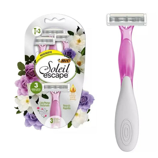 САМОБРЪСНАЧКА SOLEIL ESCAPE 3 МОМ.СЪЛЗА/РОЗА БЛ3 BIC