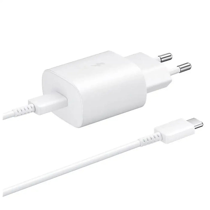 Samsung 25W EP-TA800EWE USB-C стенно зарядно с резервна