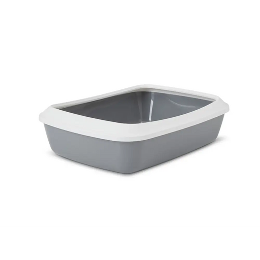 SAVIC IRIZ Поставка за отпадъци с борд 42 см сива