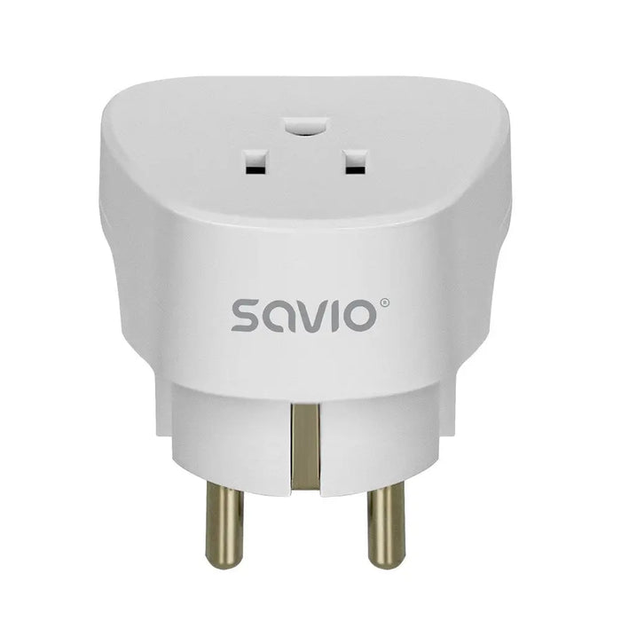 SAVIO AP-01 Travel Adapter US контакт – EU щепсел