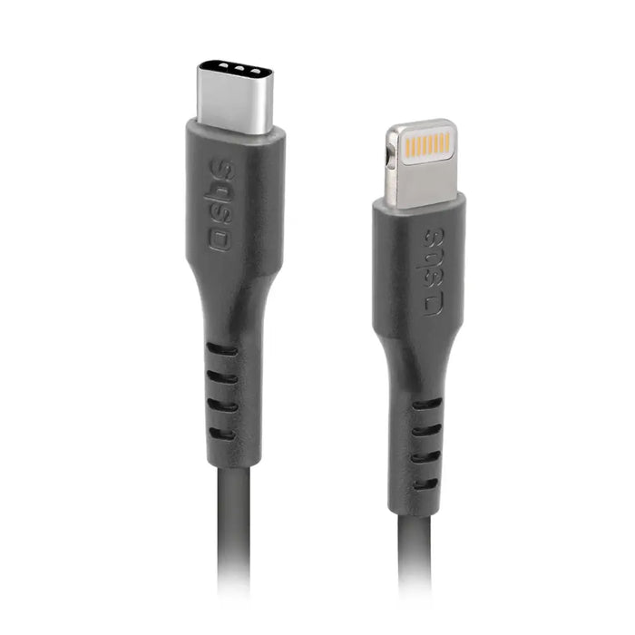 SBS TECABLELIGTC1K USB-C - Lightning кабел 1m - черен