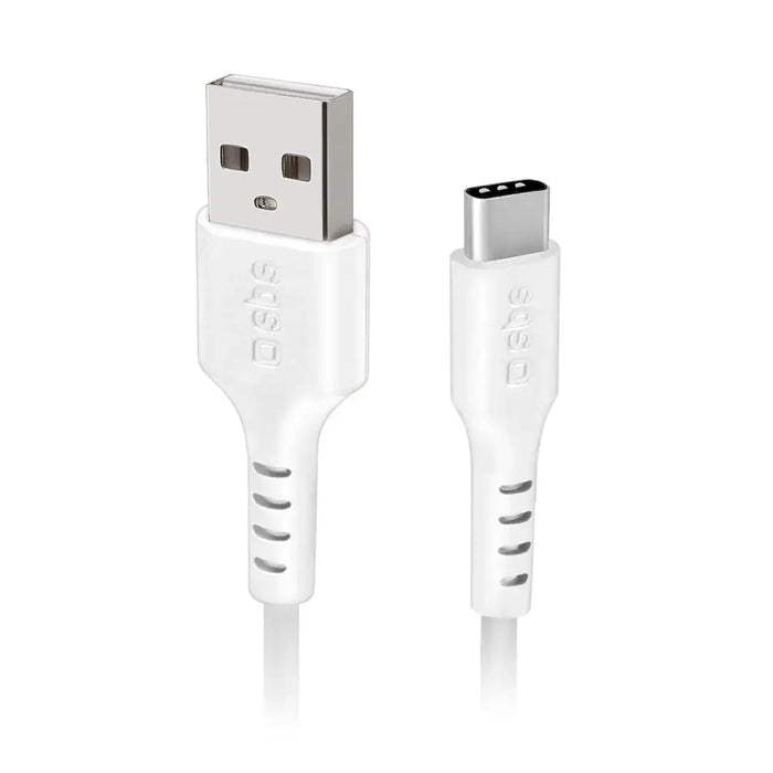 SBS TECABLEMICROC15W USB-A - USB-C кабел 1,5 м - бял