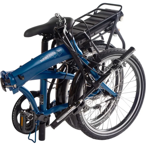 Сгъваем електрически велосипед Snapp City-E син