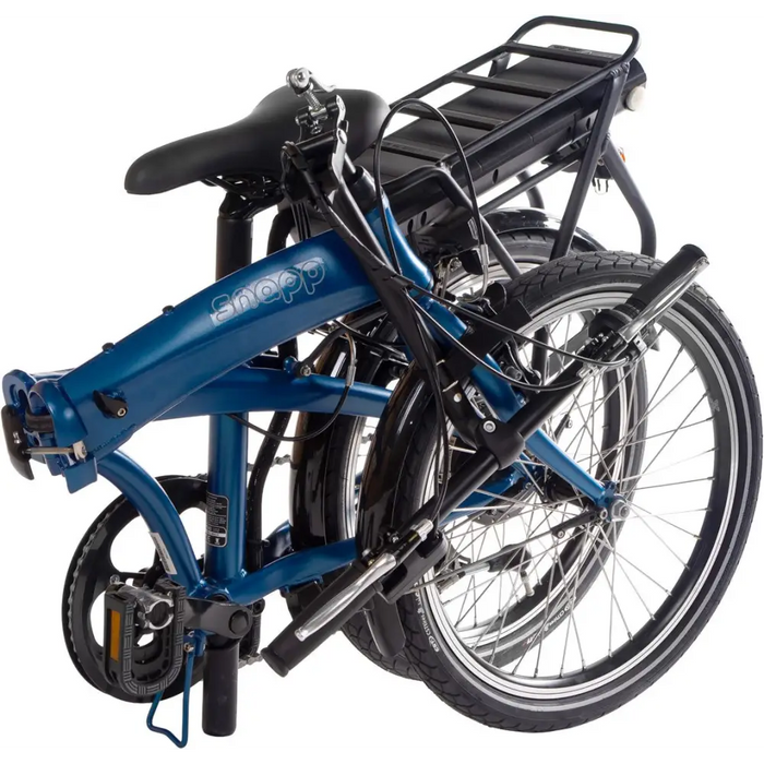 Сгъваем електрически велосипед Snapp City-E син