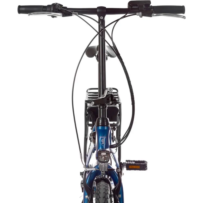 Сгъваем електрически велосипед Snapp City-E син