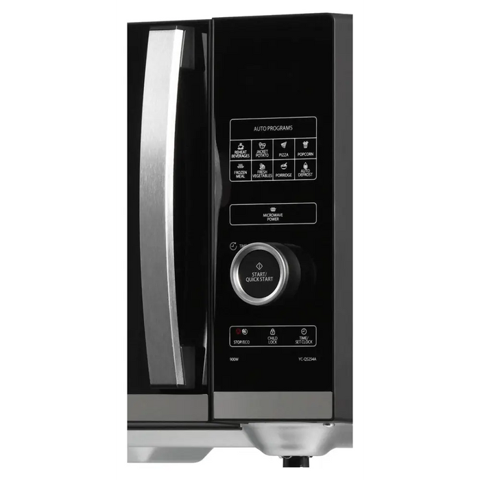 Sharp YC-QS254AE-B микровълнова фурна за плот Solo