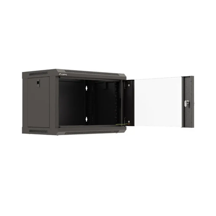 Шкаф Lanberg 19’’ стенен монтаж 6U/540x350 (плоска