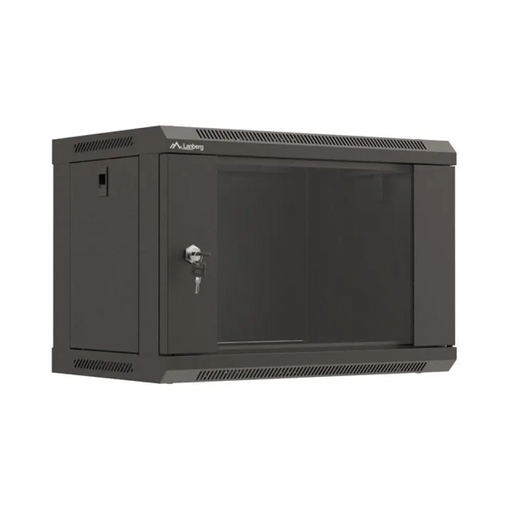 Шкаф Lanberg 19’’ стенен монтаж 6U/540x350 (плоска