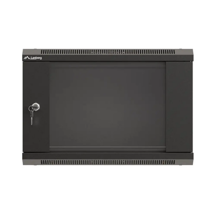 Шкаф Lanberg 19’’ стенен монтаж 6U/540x350 (плоска