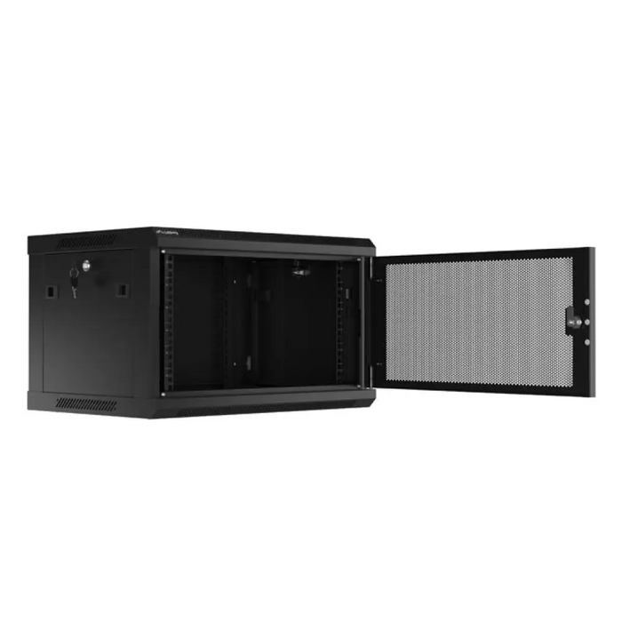 Шкаф Lanberg 19’’ стенен монтаж 6U/600x450 с перфорирана