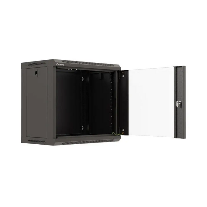 Шкаф Lanberg 19’’ за стенен монтаж 9U/540x350 (плоска