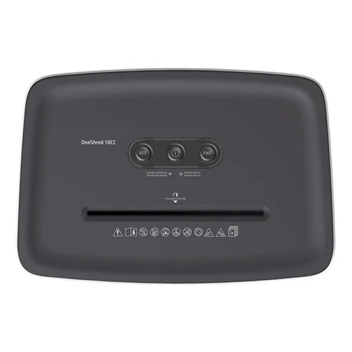 Шредер HP ONESHRED 18CC cut-offs P-4 18 карти 25l светло сив