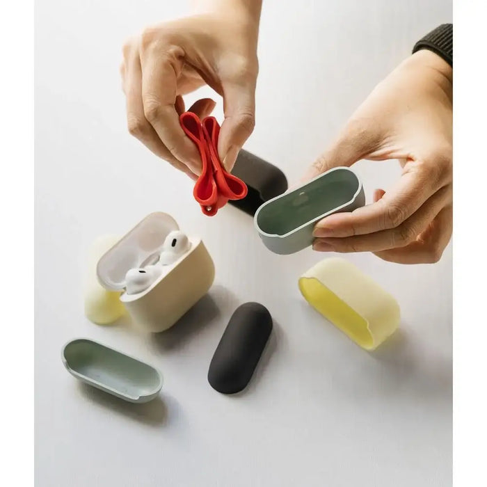 Силиконов калъф Ringke за Apple AirPods Pro 1 / 2 - зелен