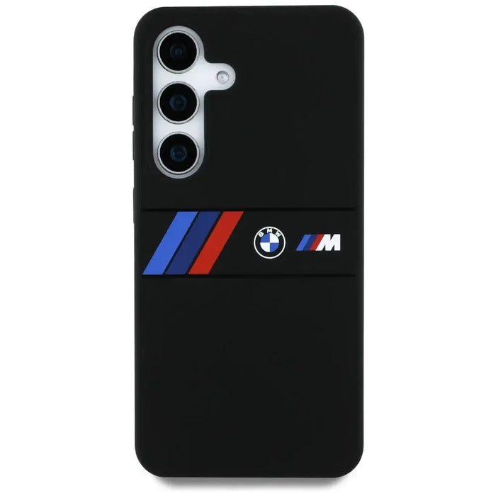 Силиконов калъф BMW Middle Tricolor Stripes MagSafe Case