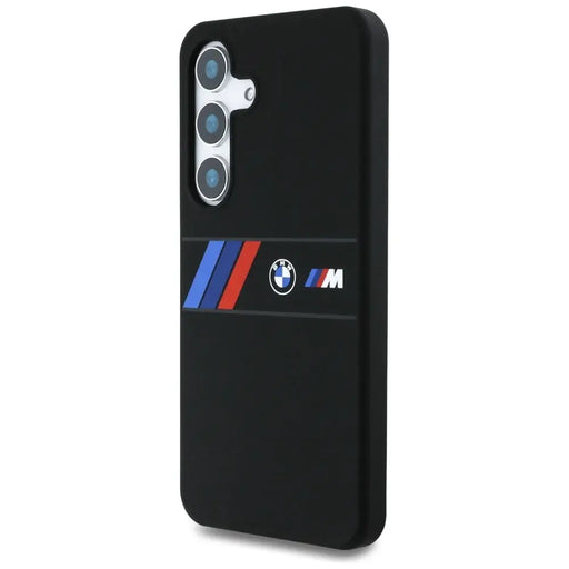 Силиконов калъф BMW Middle Tricolor Stripes MagSafe Case