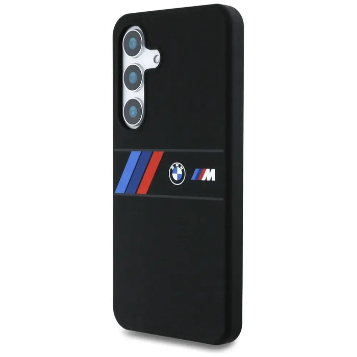 Силиконов калъф BMW Middle Tricolor Stripes MagSafe Case