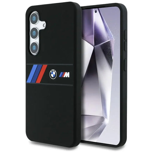 Силиконов калъф BMW Middle Tricolor Stripes MagSafe Case