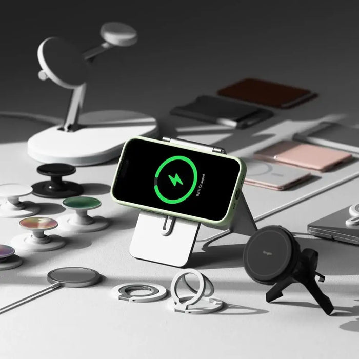 Силиконов калъф Ringke MagSafe за iPhone 16 Pro max - зелен