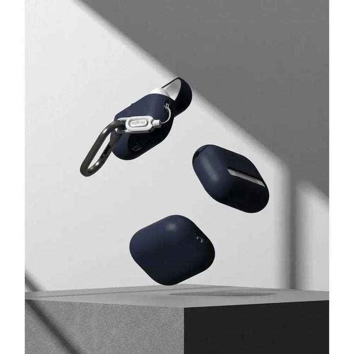 Силиконов калъф Ringke за Apple AirPods Pro 1 / 2 - тъмносин