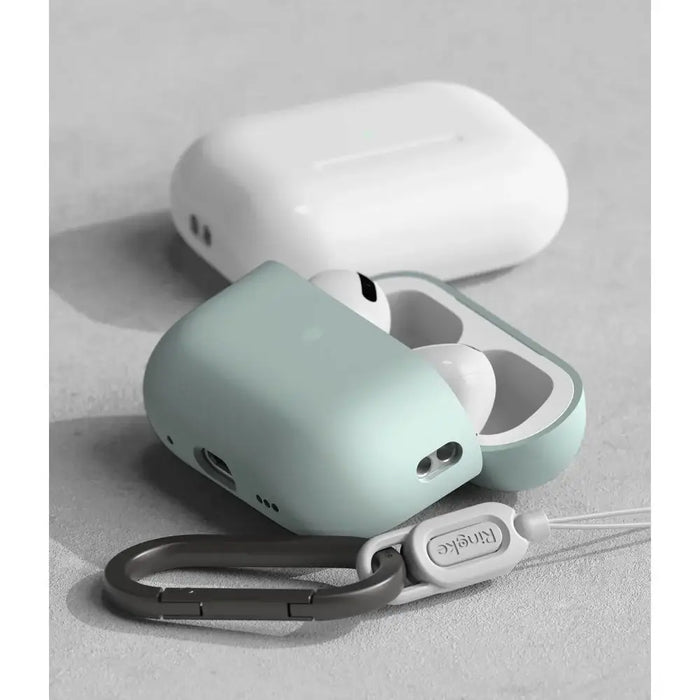 Силиконов калъф Ringke за Apple AirPods Pro 1 / 2 - зелен