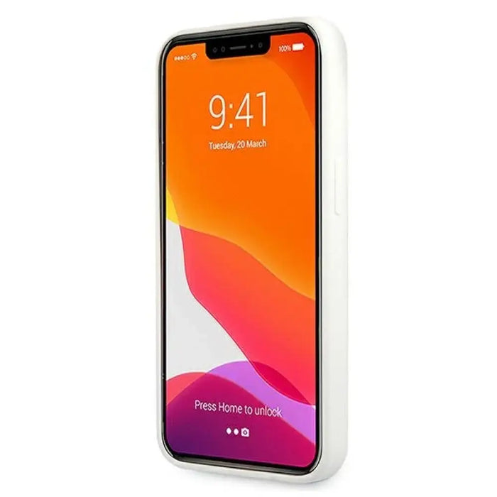 Силиконов калъф с лого на Карл Лагерфелд за iPhone 13 Pro