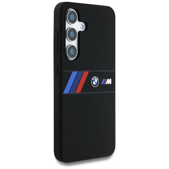 Силиконов калъф BMW Middle Tricolor Stripes MagSafe Case