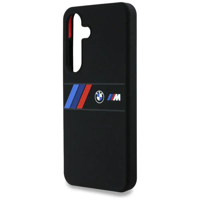 Силиконов калъф BMW Middle Tricolor Stripes MagSafe Case
