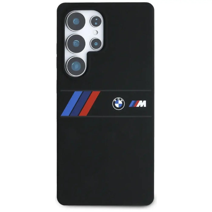 Силиконов калъф BMW Middle Tricolor Stripes MagSafe Case