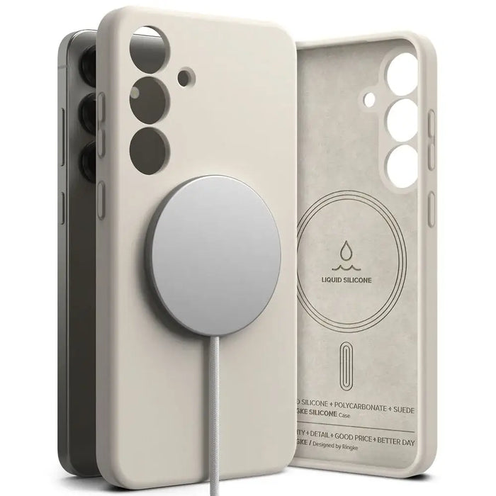 Силиконов калъф Ringke MagSafe за Samsung Galaxy S25