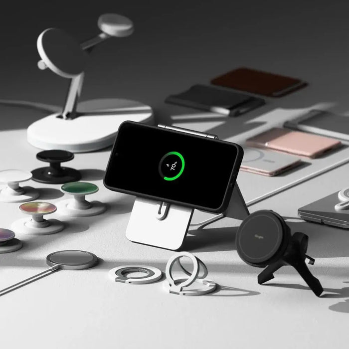 Силиконов калъф Ringke MagSafe за Samsung Galaxy S25 - черен