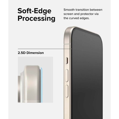 Скрийн протектор от закалено стъкло Ringke за iPhone 15 Plus