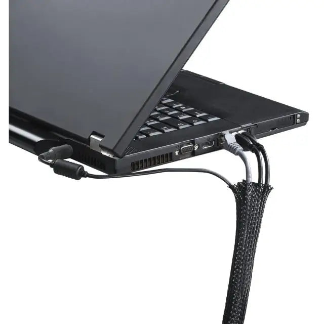 Шлаух с лепка еластичен 20 - 40 мм 1,8 м черен